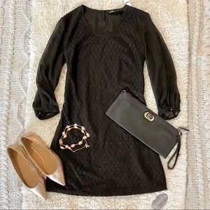 NWT Lindex • Black Lace Dress